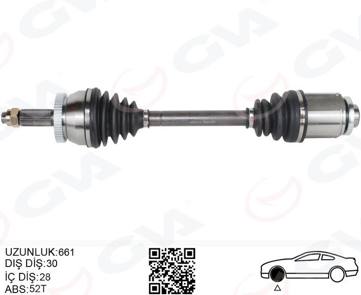 KOMPLE AKS ÖN SAG ABSLI HYUNDAI SANTA FE (CM) 2.2 ...