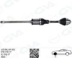 KOMPLE AKS ÖN SAĞ BMW X1 E84 09>15 (822MM) (DİŞ...