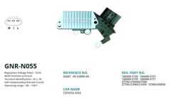 12V TOYOTA YARIS 1.4-1.5-1.4D-4D-LAND ROVER FREELA...