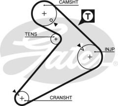 TRIGER KAYISI H100 L300 2,5 ESKI MODEL 94-96  (163RP250)