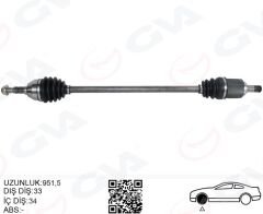 KOMPLE AKS ÖN SAĞ OPEL ASTRA J 1.4 T-1.6i A-T (09-...