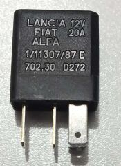 (0603010) MİCRO RÖLE 12V 20 AMPER 4 FİŞLİ SİYAH