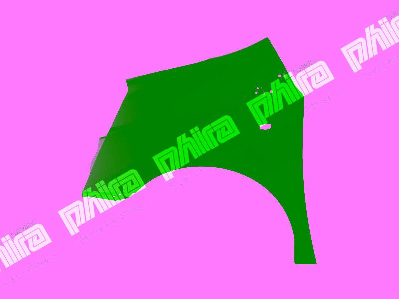 ÇAMURLUK ÖN SOL SİNYAL DELİKLİ SAC FIAT SCUDO 2006...