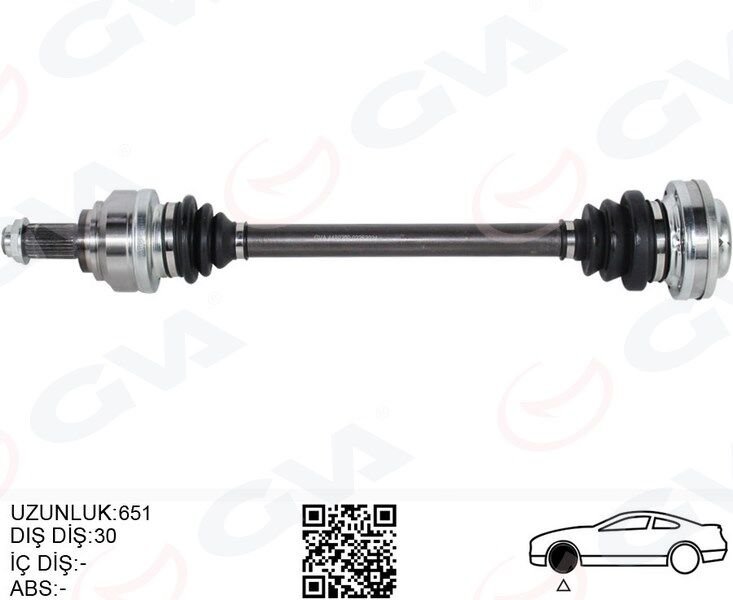 KOMPLE AKS SAĞ/SOL BMW E60 E63 E64 E65 E66 E87 E90...