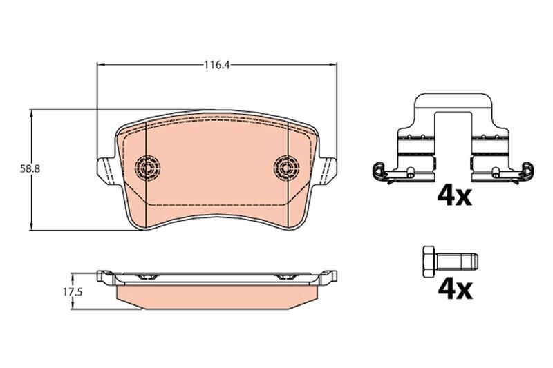 ARKA BALATA A4-A5-Q5 09=>