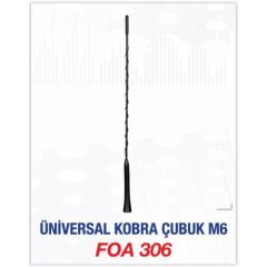 TAVAN ANTEN ÇUBUĞU KOBRA M6 ÜNİVERSAL (VW-TOYOTA-R...