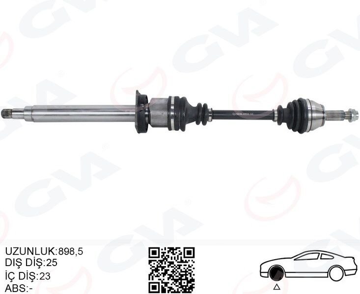 ÖN AKS KOMPLE SAĞ FORD FIESTA IV 1.25 - 1.4 16V 1...