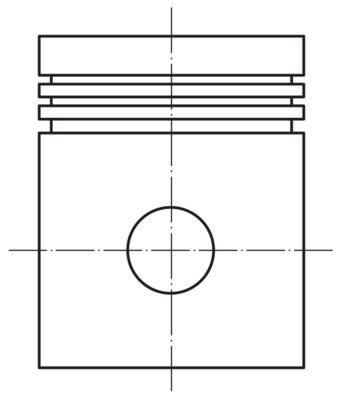 MOTOR PİSTON+SEGMAN (79.00 STD) ASTRA G-H MERİVA A...