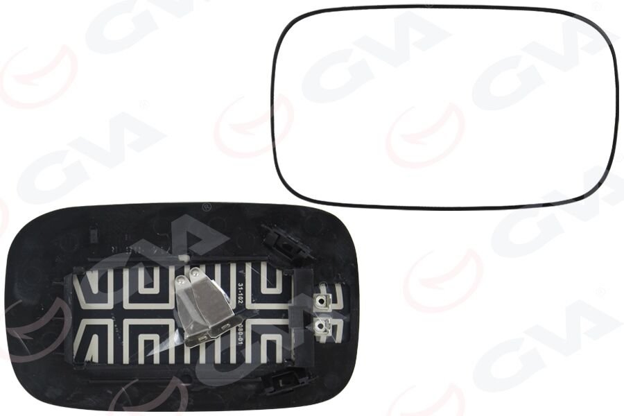 AYNA CAMI ISITMALI CONVEX SAĞ VOLVO V40 II 04>1...