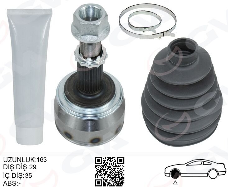 AKS KAFASI DIŞ NISSAN XTRAIL 1.3L HR13DDT T32 4x2 ...