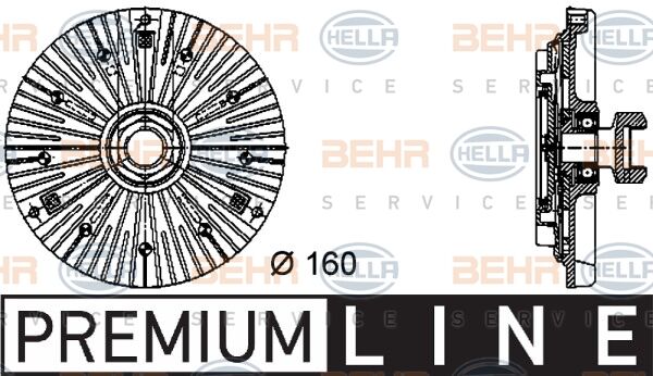 FAN TERMIGI E36-E39-E38 M51 91-04
