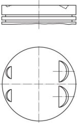 PISTON + SEGMAN 0,50 84,50mm BMW M52 E36 E46 E39 E...