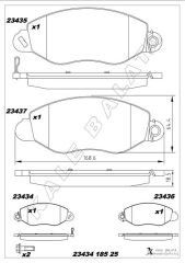 ON FREN BALATASI TRANSIT V185 01>07> O.CEKER