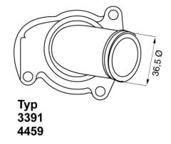 TERMOSTAT (KOMPLE) ASTRA F-G-H-CORSA B-C-D-COMBO-T...