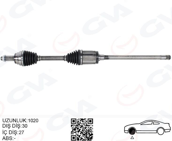 KOMPLE AKS ÖN SAĞ BMW X5 E70 X6 E71 E72 (1020MM)