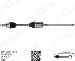KOMPLE AKS ÖN SAĞ BMW X5 E70 X6 E71 E72 (1020MM)