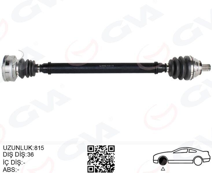 KOMPLE AKS ÖN SAĞ GOLF-LEON-JETTA-PASSAT CAYB-CAYC...