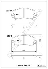 ÖN FREN BALATASI R12