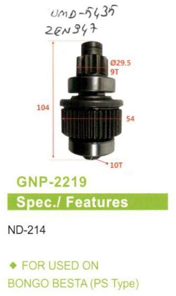 9 DIS MAZDA B2200-TOYOTA PICK-UP-KIA BONGO-BESTA