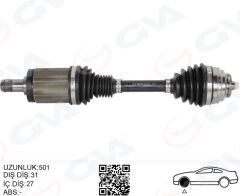 KOMPLE AKS ÖN SOL BMW X1 E84 09>15 (501MM)