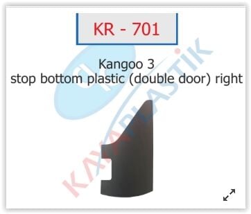 (x) ARKA TAMPON SAĞ ÜST PARÇA KNG III 08=> (ÇİF...
