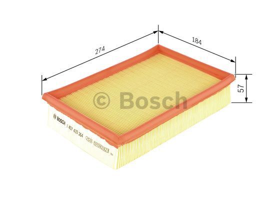 HAVA FILTRESI POLO-POLO CLASSIC-CORDOBA-CADDY AEY-AYQ-AHU 1,9 SDI-1,9 TDI  94-01