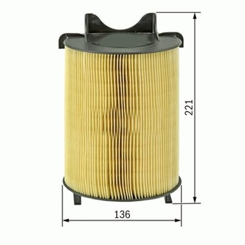 HAVA FİLTRESİ CADDY III-PASSAT-GOLF V-JETTA III-TO...