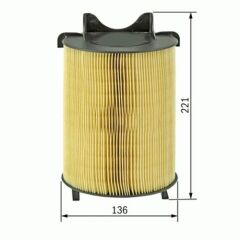 HAVA FİLTRESİ CADDY III-PASSAT-GOLF V-JETTA III-TO...