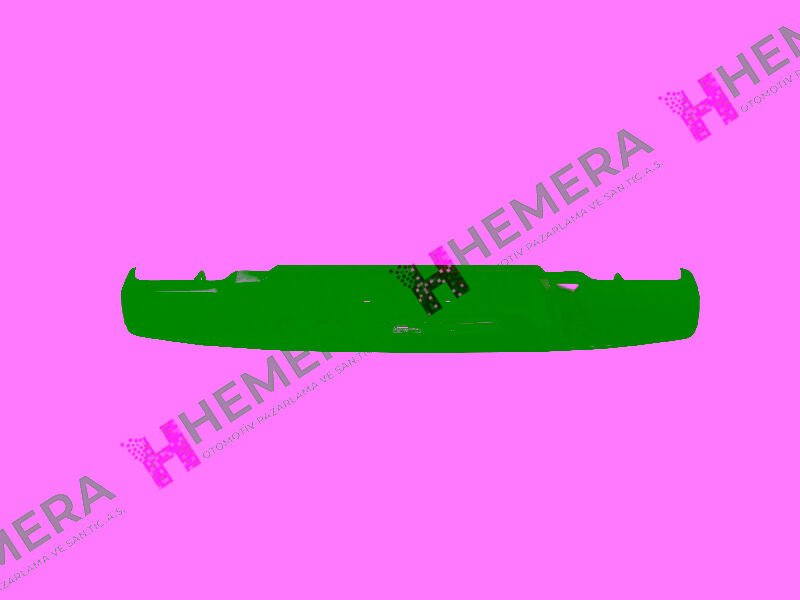 TAMPON ARKA SİYAH ISUZU D-MAX 2012-2015