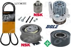 DEVİRDAİMLİ EKSANTRİK GERGİ KİTİ PASSAT-JETTA-GOLF...