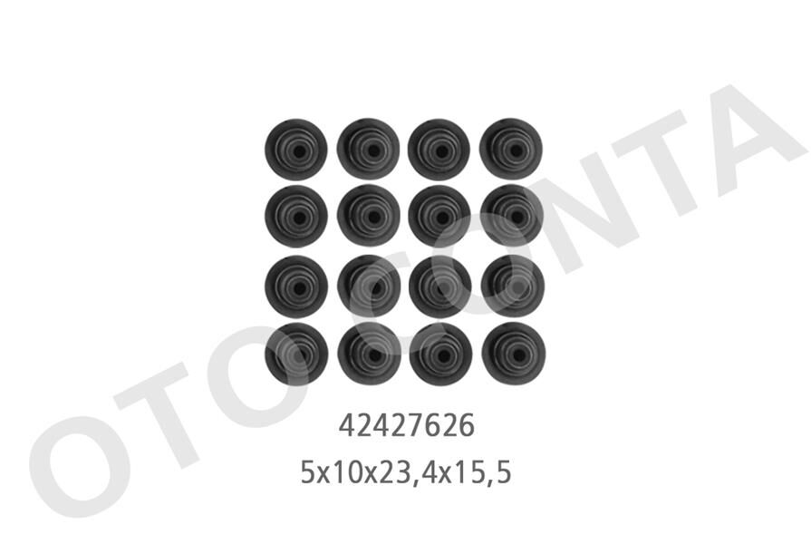 SUBAP LASTİĞİ (16 ADET) ASTRA H-J-COMBO D-INSIGNIA...