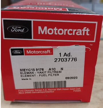 YAKIT FİLTRESİ FORD TRANSİT 2.0 TD-CI (92 KW/125 H...