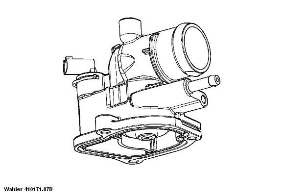 TERMOSTAT 87 °C MERCEDES OM611 OM612 OM646 OM647 W...