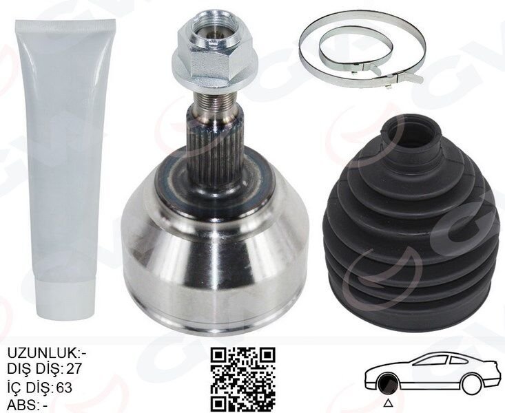 ÖN AKS KAFASI DIŞ SAĞ-SOL KUGA I 08>13 2.0 TDC...