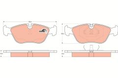ÖN BALATA VOLVO 850 2.0 2.3 T5 2.5 91-96 S70 2.3 2...