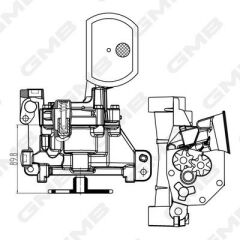 YAG POMPASI FOCUS 307 407 EXPERT BERLINGO JUMPY S40 S80 SCUDO 2.0 HDI TDCI 02-