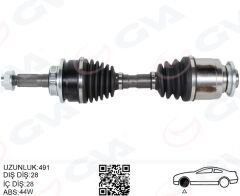 ÖN AKS KOMPLE SOL FORD RANGER 2.5TDCI - 06>12 ...