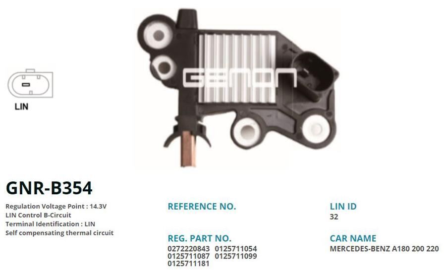 12V MERCEDES A160-A180-B160-B180-CLA180 1.5 DCI-E2...