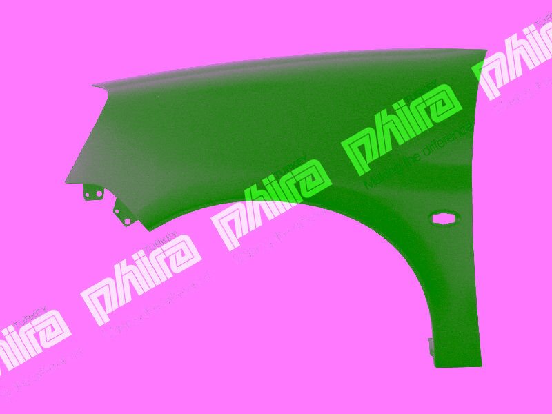 ÇAMURLUK ÖN SOL DELİKLİ SAC PEUGEOT PARTNER 2007&g...