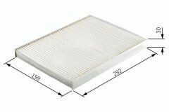 POLEN FİLTRESİ (DİKDÖRTGEN) ASTRA G (98-04)- ASTRA...