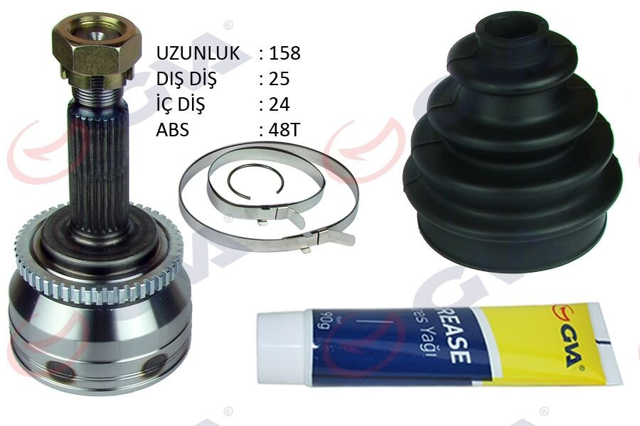 AKS KAFASI DIŞ HYUNDAI İ20 1.4L D4FC CRDİ 08-15 AB...
