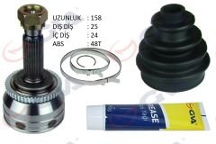 AKS KAFASI DIŞ HYUNDAI İ20 1.4L D4FC CRDİ 08-15 AB...