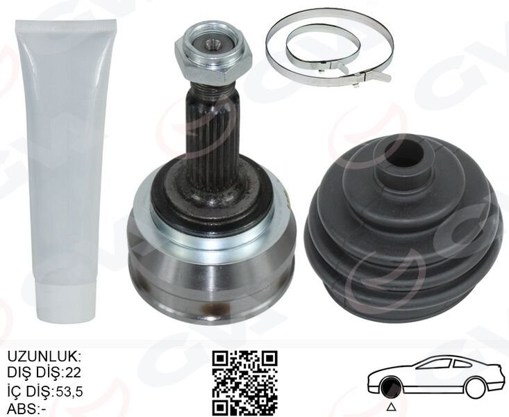 AKS KAFASI SETİ DIŞ SKODA FAVORIT 1.3 (89-97)- FEL...