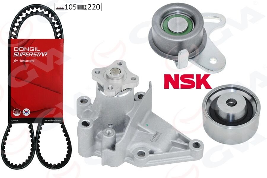 DEVİRDAİM + EKSANTRİK GERGİ KİTİ HYUNDAI ACCENT AD...