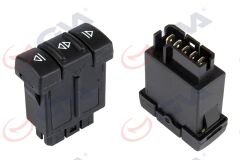 CAM AÇMA ANAHTARI SOL RENAULT 19 - MASTER (TEKLİ)