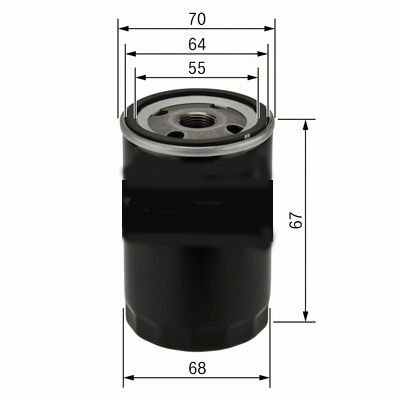 YAĞ FİLTRESİ OPEL AGILA B 1.0L 1.2L / CHEVROLET KA...