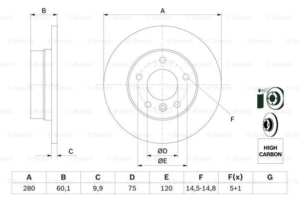 FREN DISKI ARKA ADET E36-E46 90-01