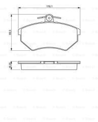 FREN BALATASI ON GOLF3-POLO CLASSIC-PASSAT-CADDY  91-