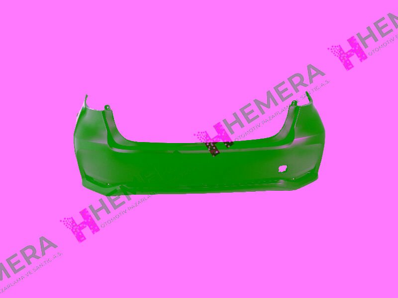 TAMPON ARKA SENSÖRSÜZ REFLEKTÖR DELİKLİ TOYOTA CO...