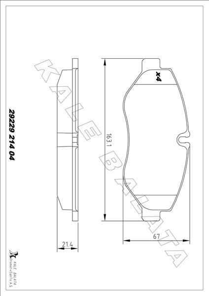 ÖN BALATA DAILY III 2.3-3.0 06=> (3.5 TON ÜZERİ...